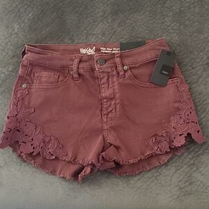 Mossimo high rise jean shorts NWT size 2/26